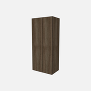 Double Door with Two Fixed Shelves, Three Adjustable Shelves & Four Trays