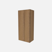 Double Door with Two Fixed Shelves, Three Adjustable Shelves & Four Trays
