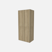 Double Door with Two Fixed Shelves, Three Adjustable Shelves & Four Trays