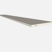 Under Panel with Light Groove