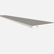 Under Panel with Light Groove
