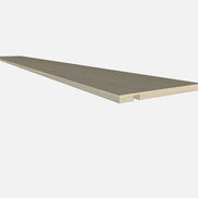 Under Panel with Light Groove