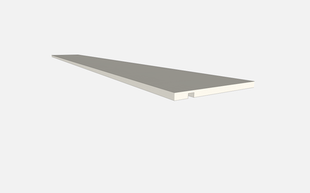 Under Panel with Light Groove