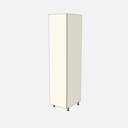 Right-Hinged Closet Cabinet with Two Fixed Shelves, Three Adjustable Shelves & Four Trays
