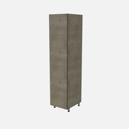Left-Hinged Closet Cabinet with Two Fixed Shelves, Three Adjustable Shelves & Four Trays