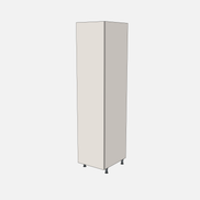 Left-Hinged Closet Cabinet with Two Fixed Shelves, Three Adjustable Shelves & Four Trays