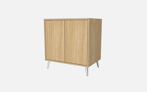 Double Door Vanity Base